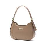 【セール30%OFF】 エックスガール ハンドバッグ 小さめ X-girl バッグ レディース 黒 トートバッグ ファスナー付き ワンハンドル ミニバッグ ミニ 小さい 軽量 レトロ 肩掛け Y2K RHINESTONE LABEL HANDBAG 105252053006