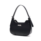 【セール30%OFF】 エックスガール ハンドバッグ 小さめ X-girl バッグ レディース 黒 トートバッグ ファスナー付き ワンハンドル ミニバッグ ミニ 小さい 軽量 レトロ 肩掛け Y2K RHINESTONE LABEL HANDBAG 105252053006