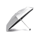 X-girl umbrella folding umbrella for women X-girl folding umbrella for both sunny and rainy days, lightweight, lightweight, compact, UV protection, shading rate of 99.9% or more, black, inside, black, 52cm, heat shielding, light shielding, collaboration X-girl × HUS ALL WEATHER SMART UMBRELLA 105252054028