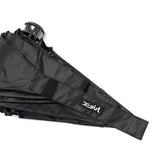 エックスガール 傘 折りたたみ傘 レディース X-girl 折りたたみ 晴雨兼用 日傘 軽量 軽い コンパクト UVカット 遮光率99.9%以上 内側 黒 52cm 遮熱 遮光 コラボ X-girl × HUS ALL WEATHER SMART UMBRELLA 105252054028