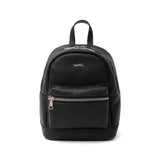 エックスガール リュック レディース X-girl 小さめ 軽量 軽い おしゃれ かわいい ミニ フェイクレザー ブランド リュックサック コンパクト カジュアル A5 FAUX LEATHER MINI DAY PACK 105215053006