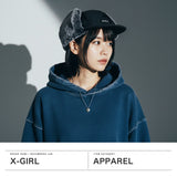 エックスガール キャップ レディース X-girl 帽子 ブランド おしゃれ 秋 冬 秋冬 フライトキャップ ジェットキャップ ファー 耳当て ドッグイヤー 防寒 ロゴ かわいい カジュアル DOG EAR JET CAP 105253051004