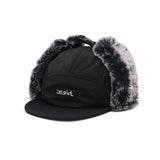 エックスガール キャップ レディース X-girl 帽子 ブランド おしゃれ 秋 冬 秋冬 フライトキャップ ジェットキャップ ファー 耳当て ドッグイヤー 防寒 ロゴ かわいい カジュアル DOG EAR JET CAP 105253051004