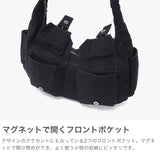 エックスガール ショルダーバッグ レディース かわいい 斜めがけバッグ おしゃれ 大きめ X-girl ショルダー バッグ 斜め掛けバッグ 軽い 軽量 ブランド 女の子 高校生 MULTI POCKET SHOULDER BAG 105253053009