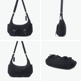 エックスガール ショルダーバッグ レディース かわいい 斜めがけバッグ おしゃれ 大きめ X-girl ショルダー バッグ 斜め掛けバッグ 軽い 軽量 ブランド 女の子 高校生 MULTI POCKET SHOULDER BAG 105253053009