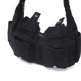 エックスガール ショルダーバッグ レディース かわいい 斜めがけバッグ おしゃれ 大きめ X-girl ショルダー バッグ 斜め掛けバッグ 軽い 軽量 ブランド 女の子 高校生 MULTI POCKET SHOULDER BAG 105253053009