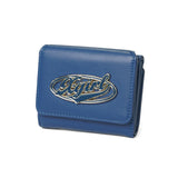 エックスガール 三つ折り財布 レディース 女子高生 かわいい X-girl 財布 ブランド 可愛い コンパクト ミニ 三つ折り 小さめ 小さい 折り財布 ミニ財布 COLOR OVAL LOGO BUCKLE MINI WALLET 105254054001