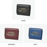 エックスガール 三つ折り財布 レディース 女子高生 かわいい X-girl 財布 ブランド 可愛い コンパクト ミニ 三つ折り 小さめ 小さい 折り財布 ミニ財布 COLOR OVAL LOGO BUCKLE MINI WALLET 105254054001