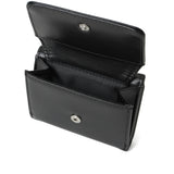 エックスガール 三つ折り財布 レディース 女子高生 かわいい X-girl 財布 ブランド 可愛い コンパクト ミニ 三つ折り 小さめ 小さい 折り財布 ミニ財布 XG EMBLEM BUCKLE FAUX LEATHER MINI WALLET 105254054006