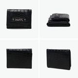 エックスガール 財布 レディース コンパクト ミニ ブランド X-girl 三つ折り 三つ折り財布 かわいい 女子高生 おしゃれ 小さめ ミニ財布 コンパクト財布 クロコ 合皮 MILLS LOGO FAUX CROCO MINI WALLET 105254054018