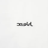 エックスガール Tシャツ レディース X-girl 半袖 綿100% コットン ロゴ ブランド おしゃれ かわいい カジュアル クルーネック トップス カットソー FACEロゴ FACE S/S TEE 105261011007