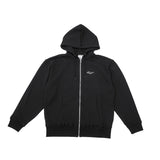 エックスガール パーカー レディース ブランド X-girl ジップパーカー 裏起毛 大きめ おしゃれ かわいい スウェット フーディー ロゴ 秋 冬 RHINESTONE LOGO AND FACE ZIP UP SWEAT HOODIE 105261012017