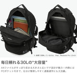 エックスガール リュック 通学 大容量 レディース メンズ X-girl 女子 女子高生 高校生 中学生 タブレット PC 軽い かわいい おしゃれ カジュアル 撥水 A4 30L FACE LABEL ADVENTURE BACKPACK 105261053009