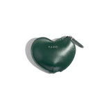 ヤーキ ポーチ レディース マルチケース 小さめ YAHKI ブランド おしゃれ 女性 ミニポーチ 革 ハート型 ハート かわいい 軽量 軽い レザー 床革 コインケース 小銭入れ 小物 可愛い SMOOTH MULTI CASE YH-640