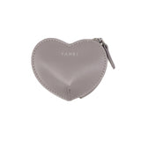 ヤーキ ポーチ レディース マルチケース 小さめ YAHKI ブランド おしゃれ 女性 ミニポーチ 革 ハート型 ハート かわいい 軽量 軽い レザー 床革 コインケース 小銭入れ 小物 可愛い SMOOTH MULTI CASE YH-640