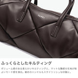 ヤーキ ボストンバッグ レディース かわいい 軽量 キルティング YAHKI バッグ ショルダーバッグ ブランド 小さめ ミニショルダー おしゃれ シンプル ロゴ ロール型 合皮 2WAY FAKE CROSSBODY BAG YH-746