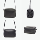 ヤーキ ショルダーバッグ レディース 軽量 YAHKI バッグ 小さめ コンパクト ミニ 斜めがけ 大人 上品 ブランド ショルダー クロスボディ レザー 革 おしゃれ シンプル SHRINK SOFT W FACE CROSSBODY BAG YH-751