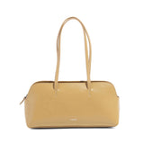 ヤーキ ハンドバッグ レディース YAHKI バッグ 軽量 小さめ コンパクト 革 レザー 肩掛け 手持ち ブランド 大人 上品 おしゃれ かわいい シンプル ボストン型 横長 横型 SOFT W FACE SHOULDER BAG YH-752