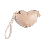 ヤーキ ポーチ レディース マルチケース 小さめ YAHKI ブランド おしゃれ 女性 ミニポーチ ストラップ付 革 ハート型 ハート かわいい レザー 床革 コインケース 小銭入れ 小物 可愛い SMOOTH MULTI CASE YH-640C