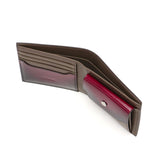 ユハク 財布 二つ折り財布 メンズ レディース 二つ折り ブランド 札 小銭 同じ向き yuhaku 本革 小銭入れあり 二つ折 さいふ 日本製 革 レザー 高級感 上品 大人 男性 キップスキン Diamant コードバン YFC132