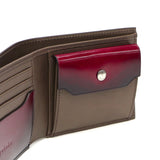 ユハク 財布 二つ折り財布 メンズ レディース 二つ折り ブランド 札 小銭 同じ向き yuhaku 本革 小銭入れあり 二つ折 さいふ 日本製 革 レザー 高級感 上品 大人 男性 キップスキン Diamant コードバン YFC132