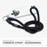 【正規取扱店】 ヨセミテストラップ ストラップ スマホ 紐 ホルダー 首掛け YOSEMITE STRAP 挟む コード ロープ ブランド 丈夫 モバイルストラップ ショルダー 携帯 おしゃれ 日本製 120cm MOBILE YMS-3000