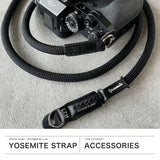 【正規取扱店】 ヨセミテストラップ カメラストラップ 斜めがけ おしゃれ 一眼レフ YOSEMITE STRAP ロープ コード 紐 カメラ ストラップ 落下防止 首掛け レザー 革 丈夫 シンプル 日本製 CAMERA 111cm