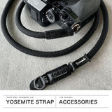 【正規取扱店】 ヨセミテストラップ カメラストラップ 斜めがけ おしゃれ 一眼レフ YOSEMITE STRAP ロープ コード 紐 カメラ ストラップ 落下防止 首掛け レザー 革 丈夫 シンプル 日本製 CAMERA 126cm