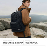 【正規取扱店】 ヨセミテストラップ リュック メンズ レディース 通学 大容量 YOSEMITE STRAP おしゃれ カジュアル 軽量 撥水 はっ水 ナイロン アウトドア バックパック PC 拡張 A4 EXPANDER BACK PACK