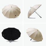 ゼロアンド 長傘 メンズ レディース 晴雨兼用 -0& 傘 UV UVカット100% UVカット 遮光率100% 遮熱効果 55cm 12本骨 日傘 雨傘 手動 放熱 熱中症対策 シンプル Radi-cool ラディクール LDB-RDC-55PS