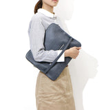 Aniary Clutch Bag Aniary Grind Leather Genuine Leather Second Bag Men's Ladies 15-08000