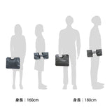 Aniary Clutch Bag Aniary Grind Leather Genuine Leather Second Bag Men's Ladies 15-08000