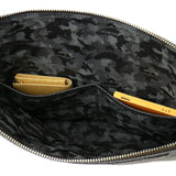 Aniary Clutch Bag Aniary Grind Leather Genuine Leather Second Bag Men's Ladies 15-08000