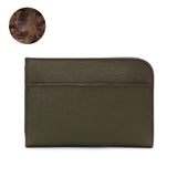 Aniary Clutch Bag Aniary Leather Genuine Leather Brand WAVE LEATHER Wave Leather Second Bag Bag Men's Ladies 16-08000