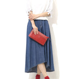 Folna Wallet Shoulder FOLNA Bag Wallet Shoulder Bag Mini Shoulder Wallet Pochette Diagonal Clutch Bag Ladies Leather Leather Leather Leather Leather