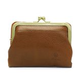 Folna Wallet FOLNA Bi -fold Wallet Nume Oil Shrink Wallet Gamaguchi Coin Purse Ladies Leather Genuine leather 2993666