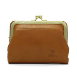 Folna Wallet FOLNA Bi -fold Wallet Nume Oil Shrink Wallet Gamaguchi Coin Purse Ladies Leather Genuine leather 2993666