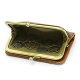Folna Wallet FOLNA Bi -fold Wallet Nume Oil Shrink Wallet Gamaguchi Coin Purse Ladies Leather Genuine leather 2993666