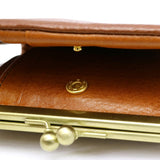 Folna Wallet FOLNA Bi -fold Wallet Nume Oil Shrink Wallet Gamaguchi Coin Purse Ladies Leather Genuine leather 2993666