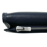 NEU Interesse Nein Telesse Wallet Long Wallet Men's Sasamachi Long Wallet Carbon Leather Leather Leather Leather GRAFITE Graphite 3040