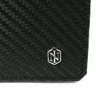 NEU Interesse Nein Telesse Wallet Long Wallet Men's Sasamachi Long Wallet Carbon Leather Leather Leather Leather GRAFITE Graphite 3040