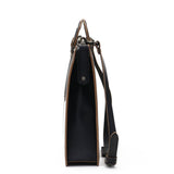 Aoki Bag Business Bag Complex Gardens Light 2way 얇은 마치 비즈니스 가방 남성용 가죽 가죽 검은 비즈니스 A4 3684