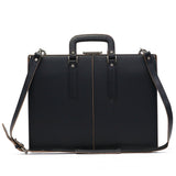 Aoki Bag Business Bag Complex Gardens Light 2way 얇은 마치 비즈니스 가방 남성용 가죽 가죽 검은 비즈니스 A4 3684