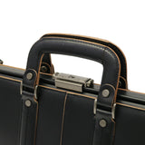 Aoki Bag Business Bag Complex Gardens Light 2way 얇은 마치 비즈니스 가방 남성용 가죽 가죽 검은 비즈니스 A4 3684
