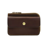 예술 및 공예 지갑 예술 및 공예 L- 형태의 패스너 지갑 Elbamatt Acc Compact Twin Purse Mini Wallet 가죽 가죽 가죽 예술 및 공예 남성용 숙녀