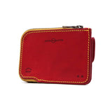 예술 및 공예 지갑 예술 및 공예 L- 형태의 패스너 지갑 Elbamatt Acc Compact Twin Purse Mini Wallet 가죽 가죽 가죽 예술 및 공예 남성용 숙녀