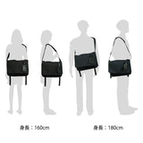 Seni & Kraf Seni dan Kraf Double Six Nylon Messenger bahu s