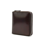 Seni & Kraf Seni dan Kraf Cordovan ACC Round-Zip Billfold Wallet Bi-Fold Wallet