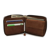 Seni & Kraf Seni dan Kraf Cordovan ACC Round-Zip Billfold Wallet Bi-Fold Wallet