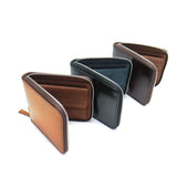 Seni & Kraf Seni dan Kraf Cordovan ACC Round-Zip Billfold Wallet Bi-Fold Wallet